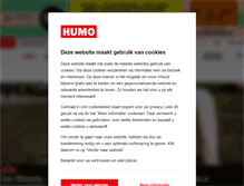 Tablet Screenshot of humo.be